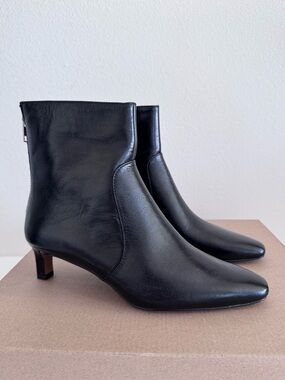 New Madewell The Dimes Kitten-Heel Boots Size 6.5